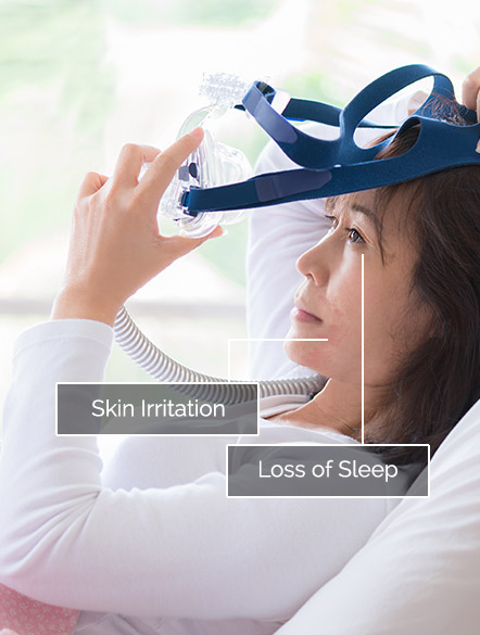 problems using a CPAP graphic | Sleep Apnea treatment | Sacramento, CA